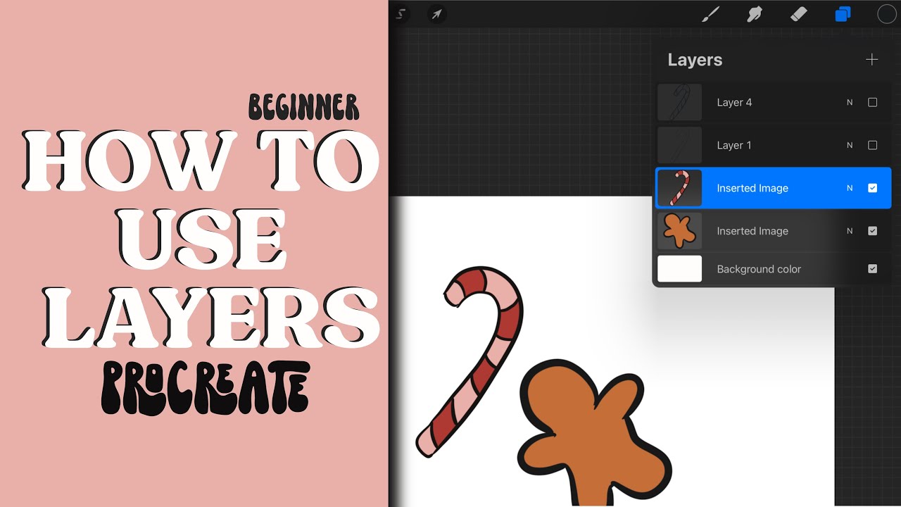 How to Use Layers - Procreate Seamless File Tutorials
