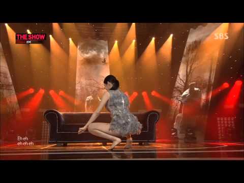 140226 Sunmi Feat  Lena   Full Moon @ SBS The Show All About K pop Comeback Stage 1080P