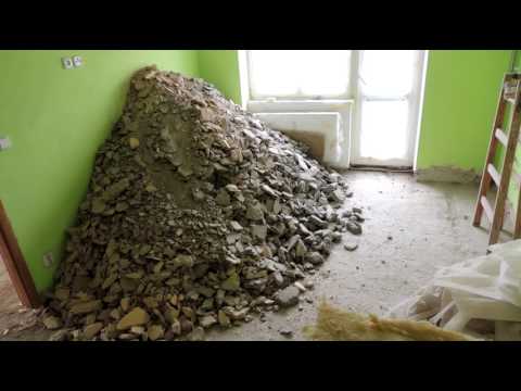 Bourání betonu po zedníkovi fušerovi 2