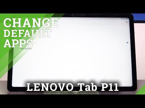 How to Change Default Apps in LENOVO Tab P11 – Apps Settings