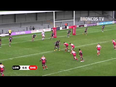 Match highlights London Broncos v Sheffield Eagles