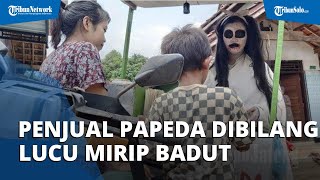 Penjual Papeda Berkostum Kuntilanak Malah Dibilang Lucu Seperti Badut oleh Anak-anak