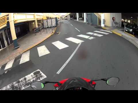 898-MCL Police Car speeding In 60kmh zone then again 10kmh zone in Shopping Centre