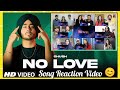 NO LOVE Reaction Mashup!! | Shubh | Hani Reaction Mashup