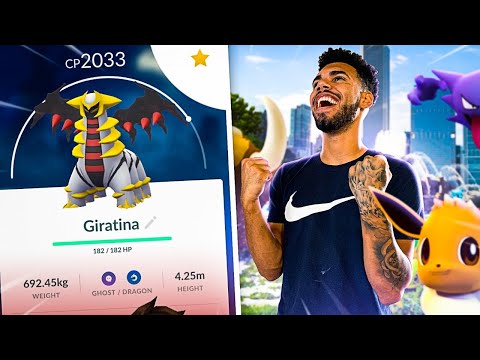FINALMENTE MEU PRIMEIRO LENDÁRIO/GIRATINA!!! | Cris |