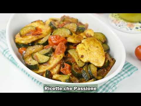 Petti di pollo con zucchine così buoni che li farai sempre!!! -   Ricette che Passione