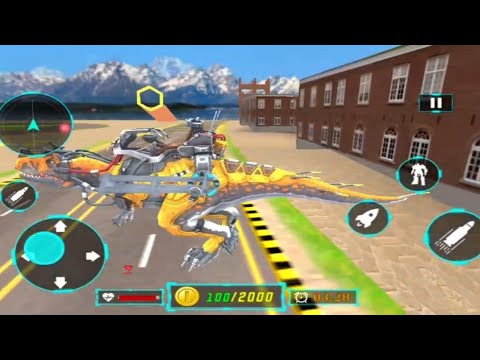 Dino Robot Car Game-Andoid Gameplay