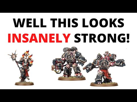 So they can RESURRECT OBLITERATORS now? One Potent Chaos Space Marines Codex Combo...