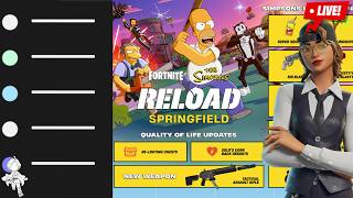 🔴アプデ後練習配信 シンプソンズ 　　　　　　　　      　　　　      　【FORTNITE LIVE フォートナイト ライブ 】