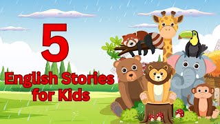 5 Tiny Tales | English Stories for Kids | Short Moral Stories & Bedtime Stories