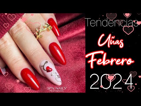 UÑAS 2024 TENDENCIAS FEBRERO @LOS25DisenosdeUnas #uñasprincipiantes #diseñosdeuñas #tendency #moda