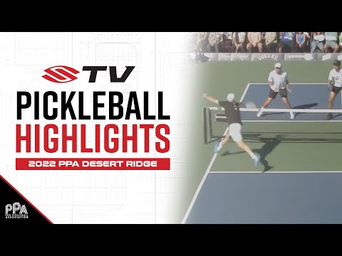 Matt Wright's Perfect Erne Pickleball Highlight - 2022 PPA Desert Ridge Men's Doubles