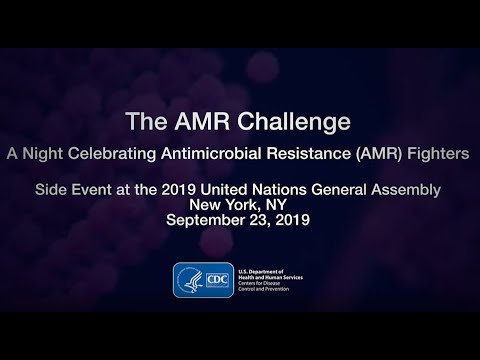 AMRチャレンジ。抗菌抵抗性の闘士たちを祝う夜（2019年9月23日収録 (The AMR Challenge: A Night Celebrating Antimicrobial Resistance Fighters (Recorded Sept. 23, 2019))