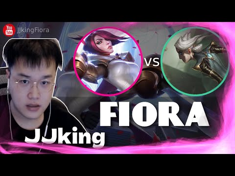 🔴 JJking Fiora vs Camille (Best Fiora OTP) - JJking Fiora guide