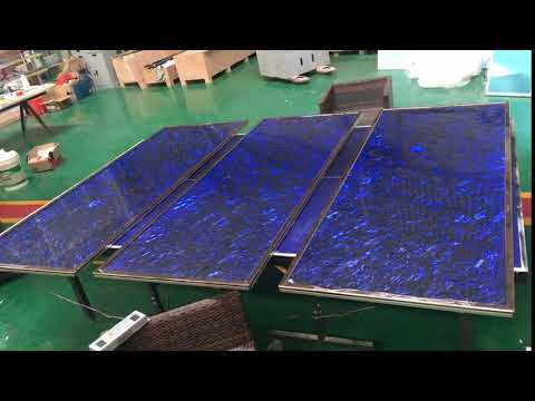 BroadwayStone.com - LED luminous marble-RGB three-color light source demonstration