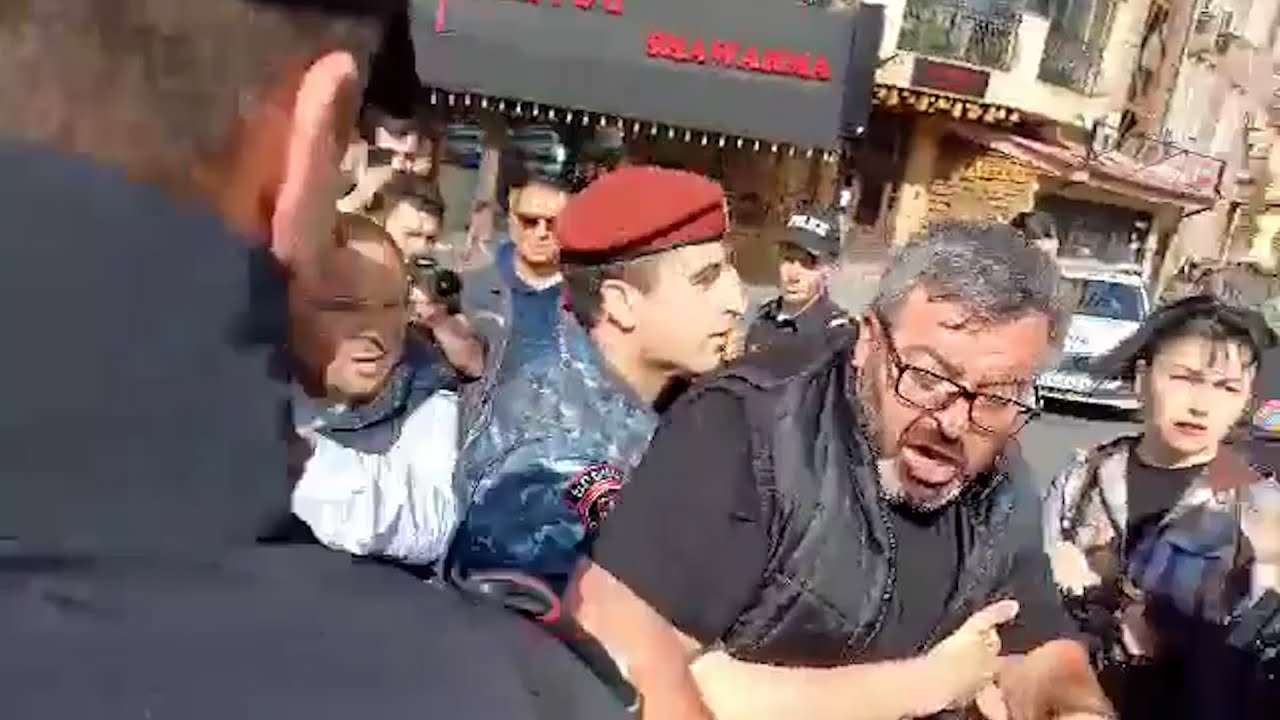 Ոստիկանները հունից հանեցին Գառնիկ Դանիելյանին