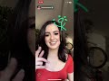 Laura Marano TikTok Live For Arrow 15 02 23