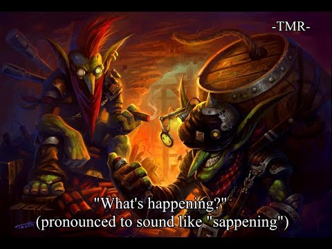 Warcraft 3 Frozen Throne - Dota Goblin Techies || Goblin Sapper - Quote Voice Text HD