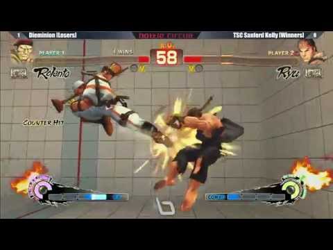Next Level Battle Circuit 105 - USF4 - Grand Final - Dieminion (Rolento) vs TSC Sanford Kelly (Ryu)