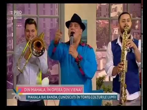 "KAN MAHALA" Premiera la PRO-TV  "Vorbeste Lumea"  30-08-2016 Mahala Rai Banda feat. Buppy Brown