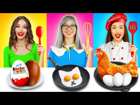 Me vs Grandma Cooking Challenge | Funny Things Your Grandma Does | Food Battle by Turbo Team