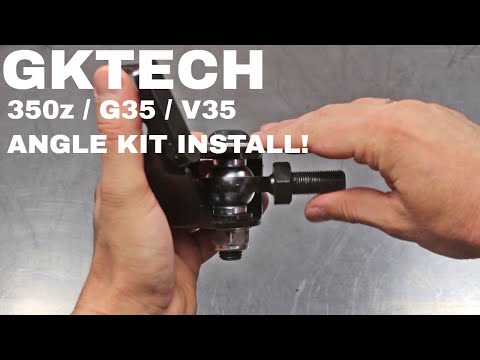 GKTech 350z / G35 / V35 Steering angle kit install, mass angle on the cheap!
