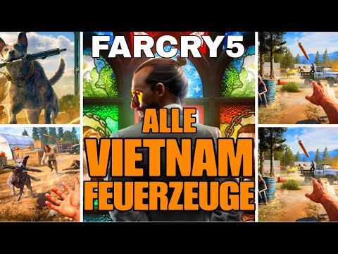 FAR CRY 5 🏆 ALLE VIETNAM FEUERZEUGE 🏆 GUIDE