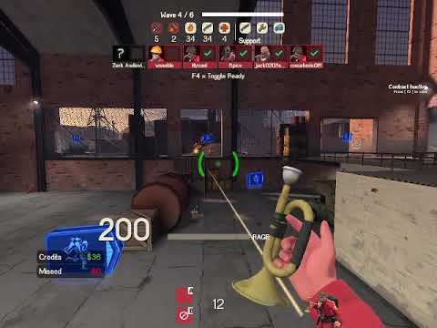 Team Fortress 2: Mann Vs. Machine (Big Apple Barricade) Soldier Gameplay