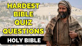 HOLY BIBLE QUIZ - 15 BIBLE QUESTIONS TO TEST YOUR BIBLE KNOWLEDGE - Bible Quiz