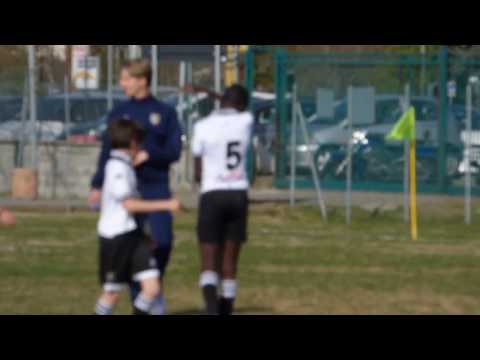 Under 10, Campionato. 7^ Gior: Parma 2009-Carignano 2008, 10 st gol di Diallo
