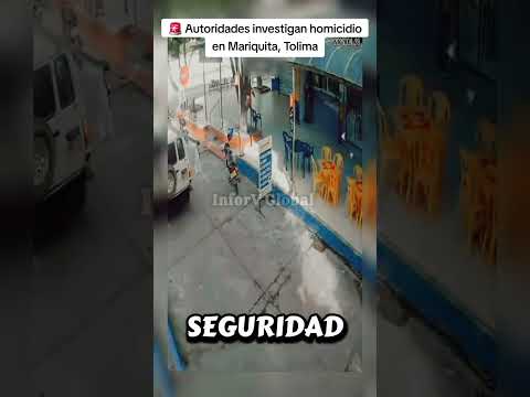 autoridades investigan homicidio en Mariquita Tolima  #notícias #viral #viralvideo