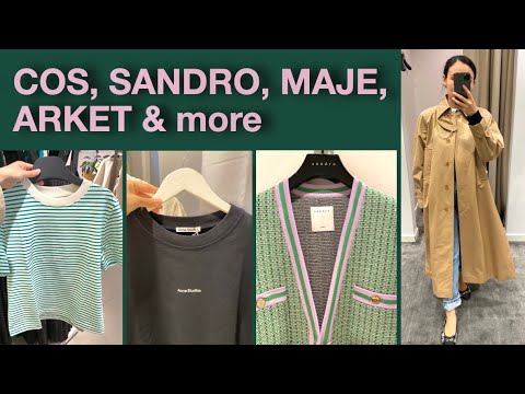 COS, SANDRO, MAJE, &OTHERSTORIES, ARKET, AcneStduios - sale & new collection