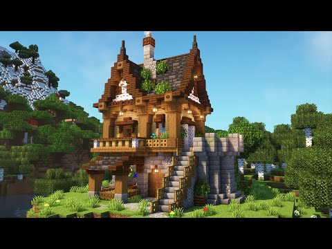Minecraft | Small Medieval Survival Base | Minecraft Tutorial