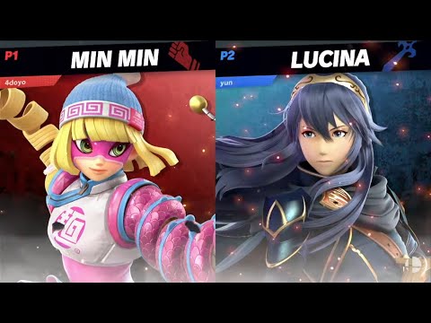 YunZyu (Lucina) vs Sera (Min Min) - Losers Top 8 Qualifier - WGAC #123