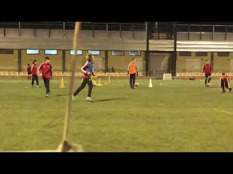 The training with Reus Deportivo