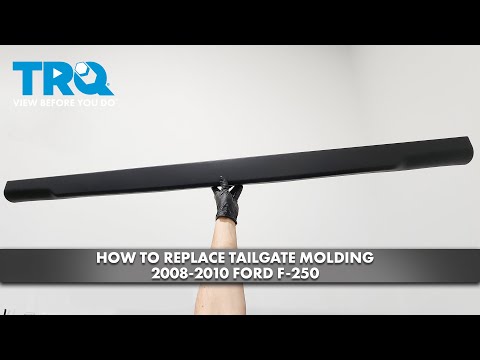 How to Replace Tailgate Molding 2008-2010 Ford F-250