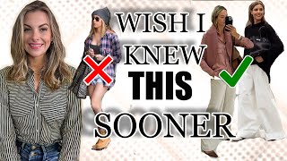 8 Style Tips I WISH I Knew SOONER