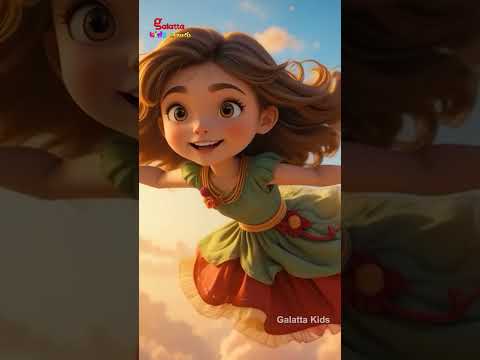 ఊహల ఆకాశం - Let’s Fly to the Dreamy Sky | Telugu Nursery Rhymes for Children's | shorts