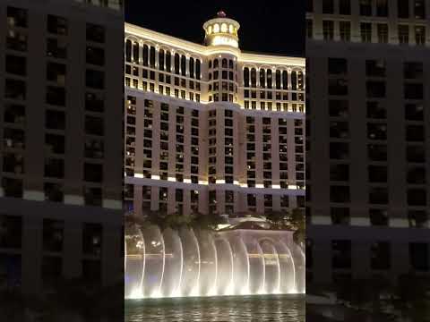 The Fabulous Bellagio Las Vegas and Classic Sinatra! #shorts #viral #travel #subscribe #shortvideo
