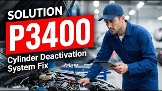 HOW TO FIX P3400 OBD II ERROR CODE - Cylinder Deactivation System Fix