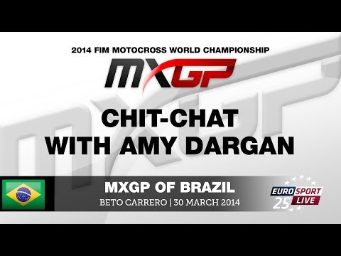 MXGP of Brazil 2014 Chit Chat with Kevin Strijbos - Motocross