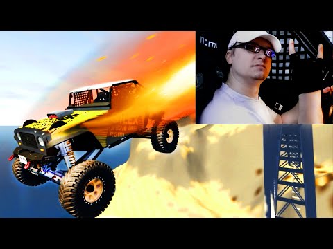 CRAZY High Speed Jumps #36 BeamNG Drive CrashTherapy