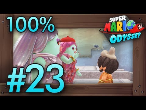 Super Mario Odyssey 100% Walkthrough Part 23 | Lake #2 & Lost Kingdom #2 (All Moons & Coins)