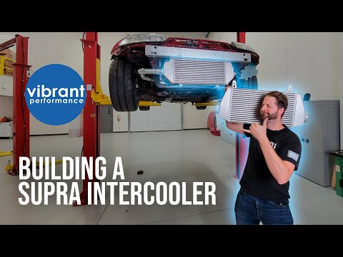 The BEST way to Build a Supra Intercooler