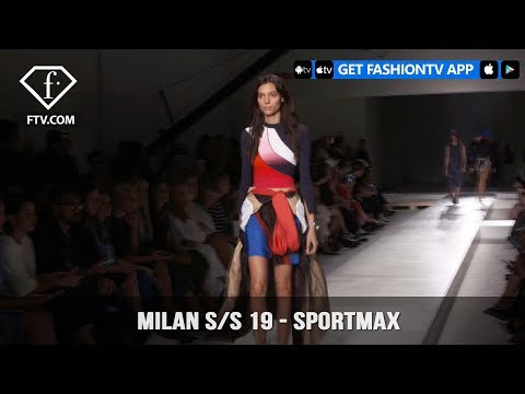 Milan Fashion Week Spring/Summer 2019 - Sportmax | FashionTV | FTV
