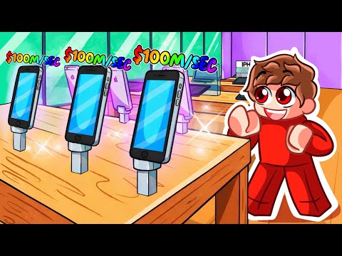 Abrí una TIENDA DE IPHONE en Roblox!