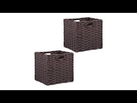 Aufbewahrungskorb im 2er Set Grau - Eisen - 32 x 31 x 30 cm