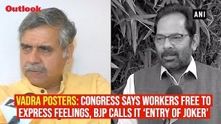 Vadra Posters: Congress Says Workers Free To Express Feelings, BJP Calls It ‘Entry Of Joker’