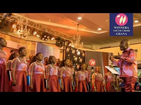 Rejoice,the Lord is king👑MHB 247 Winneba youth choir