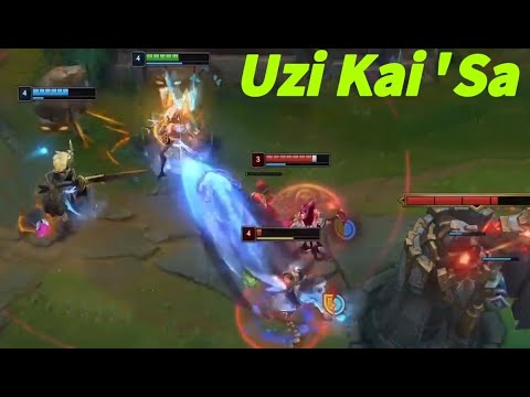 UZI KAI'SA VS XAYAH , HIS KAI'SA IS SO CLEAN!